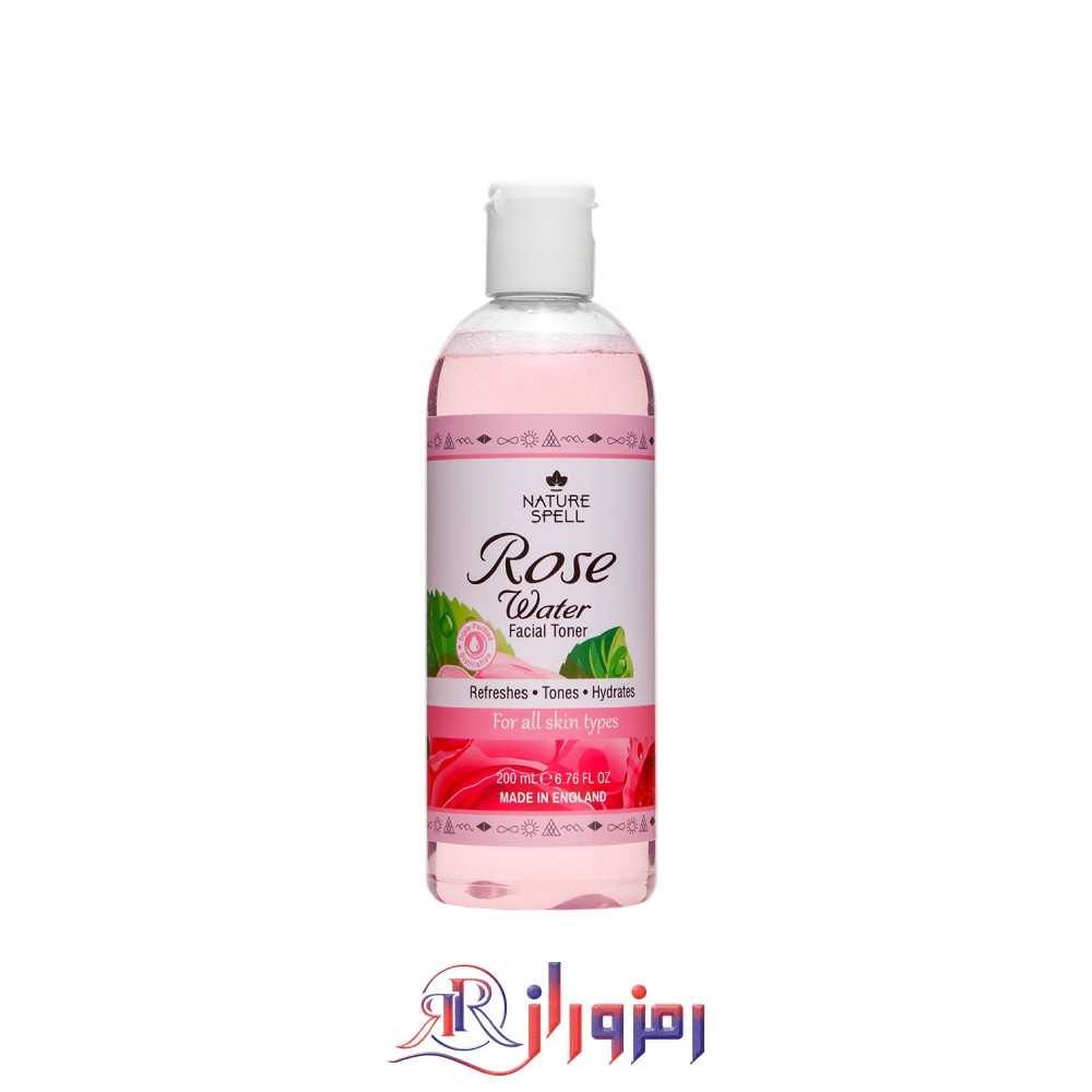 تونر گل رز نیچر اسپل nature spell حجم 200 میل